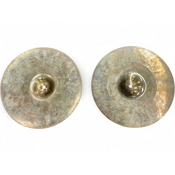 Used Zildjian 13in Z Custom Dyno Beat Hi Hat Pair Cymbal