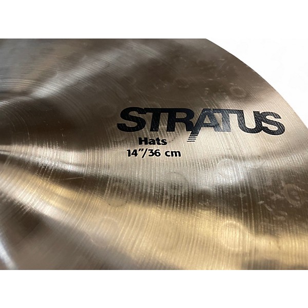 Used SABIAN 14in STRATUS HIHAT Cymbal
