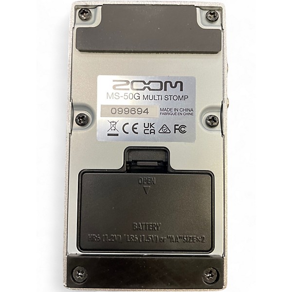 Used Zoom MS-50G Effect Pedal