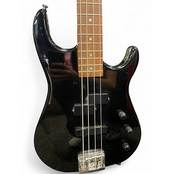 Used Hammer Slammer Series Black Electric Bass Guitar