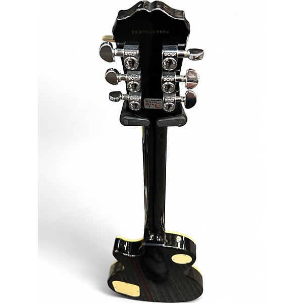 Used Epiphone Les Paul Standard Ebony Solid Body Electric Guitar