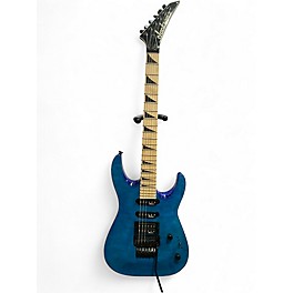 Used Jackson JS34Q Blue Solid Body Electric Guitar