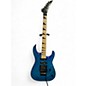 Used Jackson JS34Q Blue Solid Body Electric Guitar thumbnail