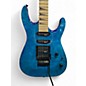 Used Jackson JS34Q Blue Solid Body Electric Guitar