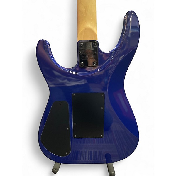 Used Jackson JS34Q Blue Solid Body Electric Guitar