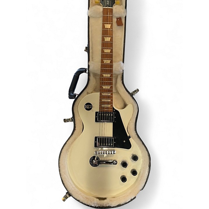 Used 2012 Gibson Les Paul Studio Alpine White Solid Body Electric