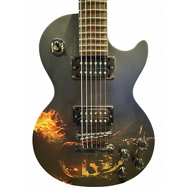 Used Epiphone Pirates of the Caribbean BLACK Solid Body Electric Guitar