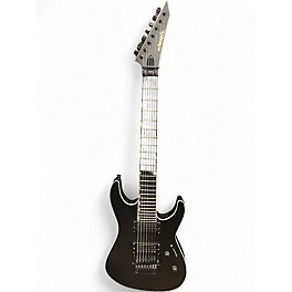 Used ESP Edwards Horizon 7 String Satin Black Solid Body Electric Guitar