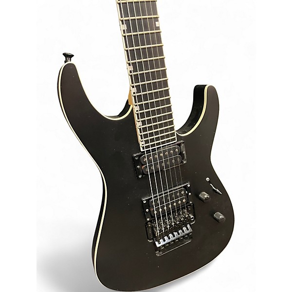 Used ESP Edwards Horizon 7 String Satin Black Solid Body Electric Guitar