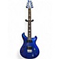 Used PRS S2 Custom 22 Semi-Hollow Metallic Blue Solid Body Electric Guitar thumbnail