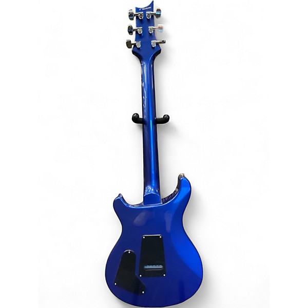 Used PRS S2 Custom 22 Semi-Hollow Metallic Blue Solid Body Electric Guitar