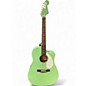 Used Fender SONORAN Seafoam Green Acoustic Electric Guitar thumbnail
