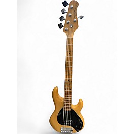 Used Sterling by Music Man Ray35 5 String Natural Electric Bass Guitar