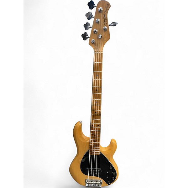 Used Sterling by Music Man Ray35 5 String Natural Electric Bass Guitar