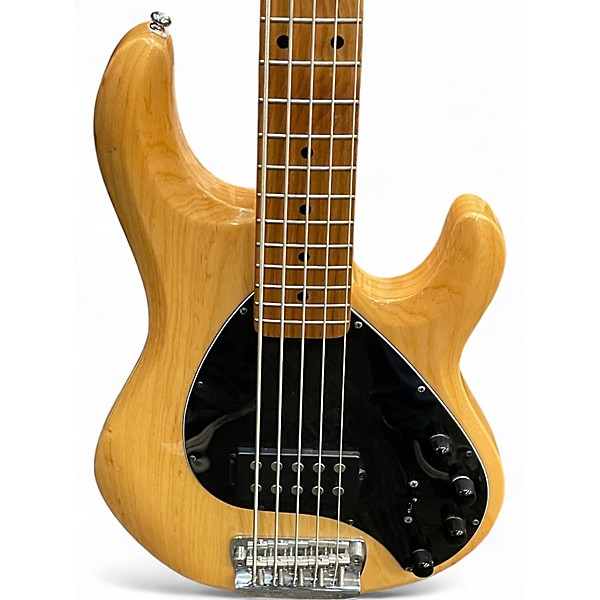 Used Sterling by Music Man Ray35 5 String Natural Electric Bass Guitar