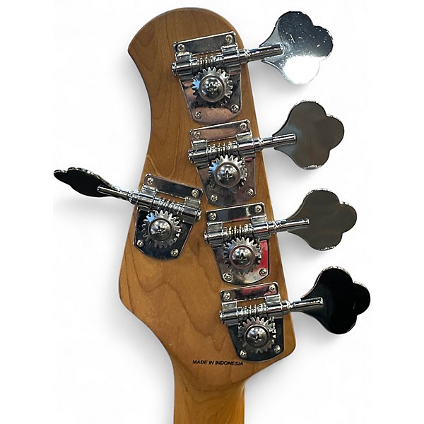 Used Sterling by Music Man Ray35 5 String Natural Electric Bass Guitar