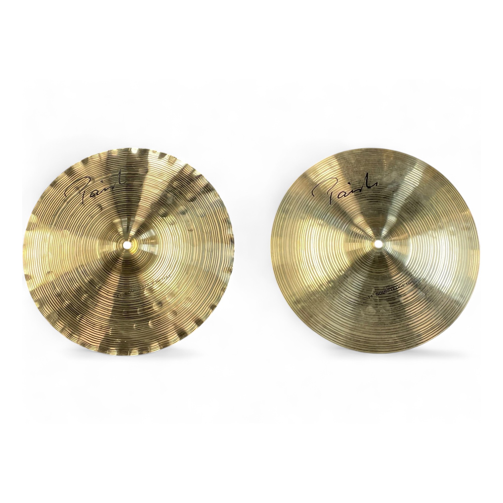 pipi【6/14】 Used Paiste 14in Signature Precision Sound Edge Hi Hat Pair