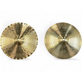 Used Paiste 14in Signature Precision Sound Edge Hi Hat Pair Cymbal