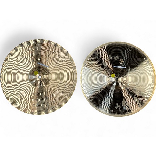 Used Paiste 14in Signature Precision Sound Edge Hi Hat Pair Cymbal