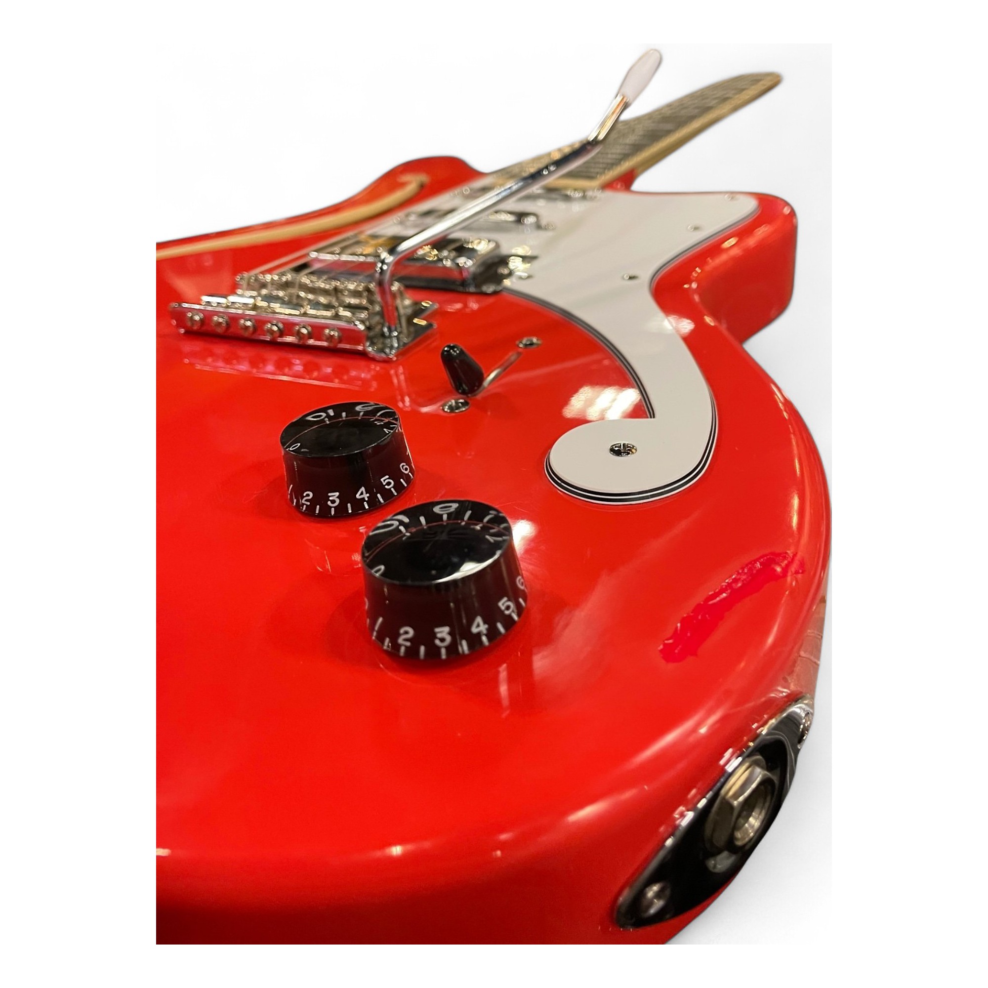 Used D'Angelico PREMIER SERIES BEDFORD SH Fiesta Red Hollow