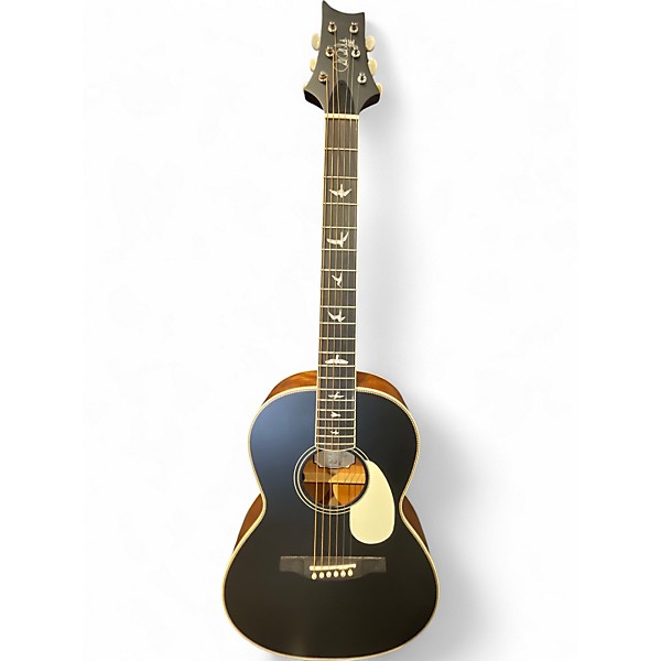 Used PRS SE P20 Black Acoustic Electric Guitar Black