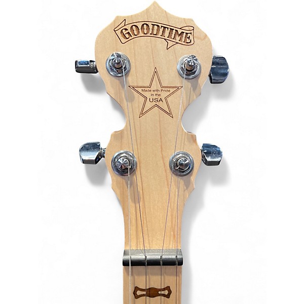 Used Deering Goodtime Special 5 String Open Back Natural Banjo