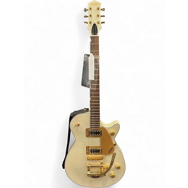 Used Gretsch Guitars G5237TG CHAMPAGNE WHITE Hollow Body Electric Guitar