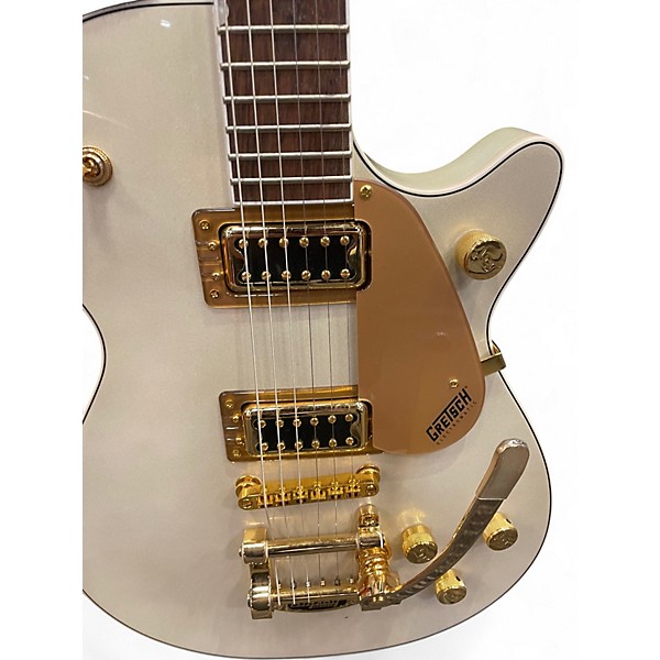 Used Gretsch Guitars G5237TG CHAMPAGNE WHITE Hollow Body Electric Guitar