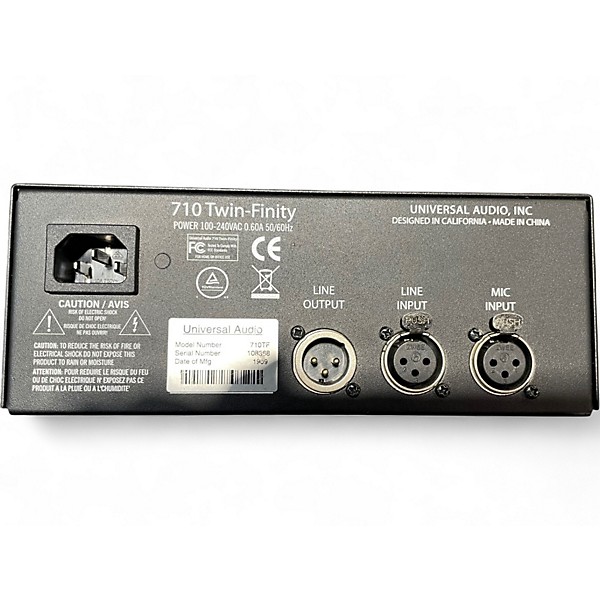 Used Universal Audio 710 Twin Finity Audio Converter