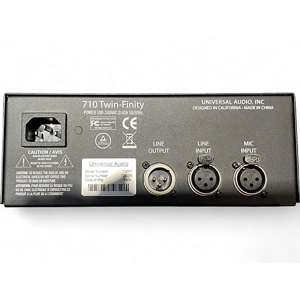 Used Universal Audio 710 Twin Finity Audio Converter