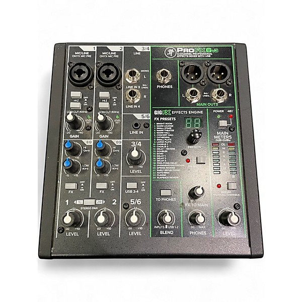 Used Mackie PROFX6 V3 Unpowered Mixer