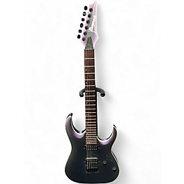 Used Ibanez RGA42EX Black Aurora Burst Solid Body Electric Guitar