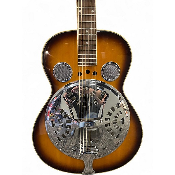Used Regal RD40 2 Color Sunburst Resonator Guitar