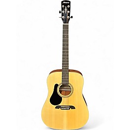 Used Alvarez RD26L Dreadnought Left Handed Natural Acoustic Guitar