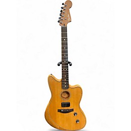 Used Fender Acoustasonic Standard Jazzmaster Aged Natural Acoustic Electric Guitar