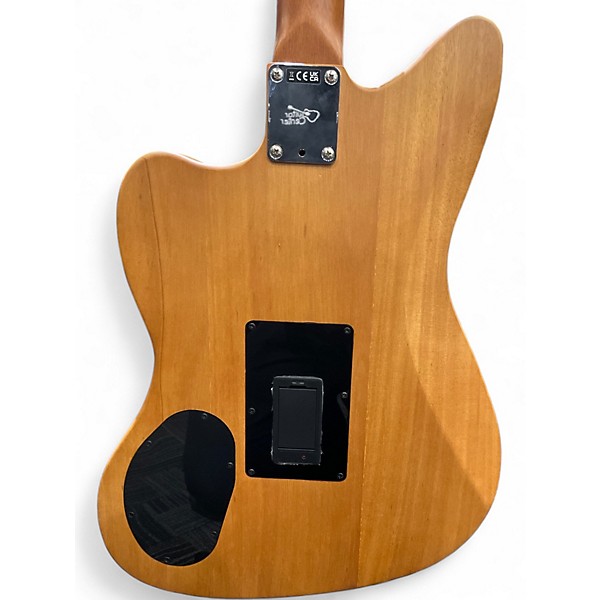 Used Fender Acoustasonic Standard Jazzmaster Aged Natural Acoustic Electric Guitar