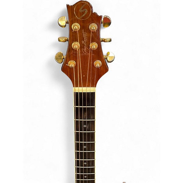 Used Gregg Bennett D6CE 2 Color Sunburst Acoustic Electric Guitar