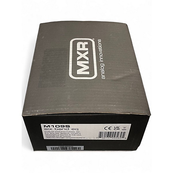 Used MXR M109 6 Band EQ Pedal