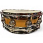 Used DW 5.5X14 Collector's Series Satin Oil Edge Snare Natural Drum