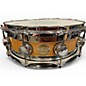 Used DW 5.5X14 Collector's Series Satin Oil Edge Snare Natural Drum