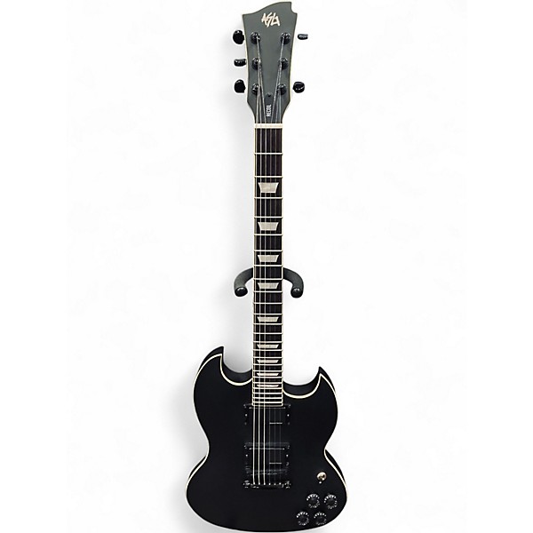 Used Asg RECOIL Black Solid Body Electric Guitar