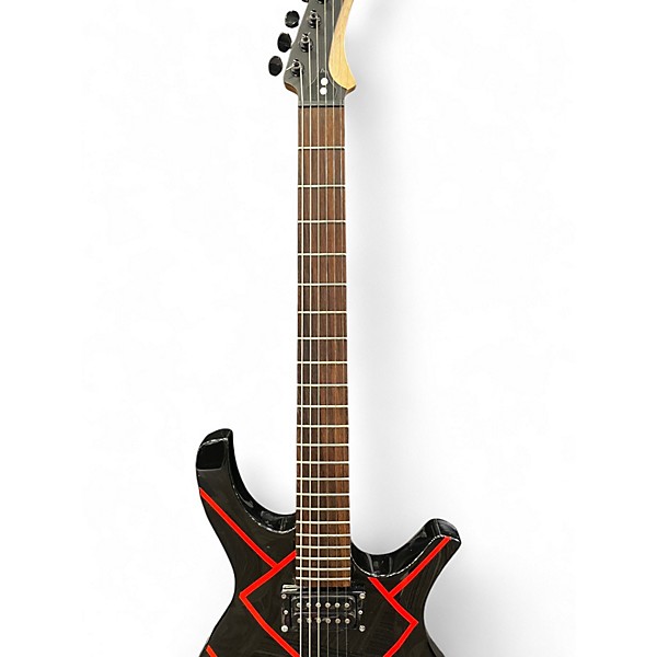 Used Parker Guitars Max Fly Radial Pro 35 Black Solid Body Electric Guitar