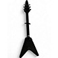 Used Epiphone 1958 Korina Flying V Black Solid Body Electric Guitar
