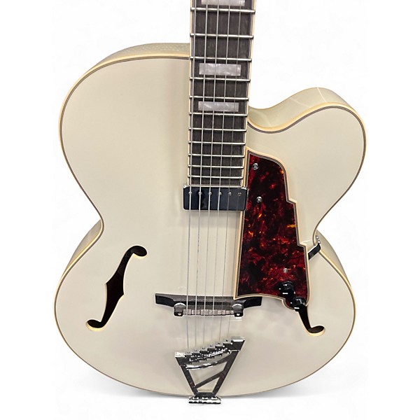 Used D'Angelico Premier EXL-1 Champagne Hollow Body Electric Guitar