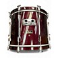 Used Pearl 4 Piece Export Wine Red Drum Kit