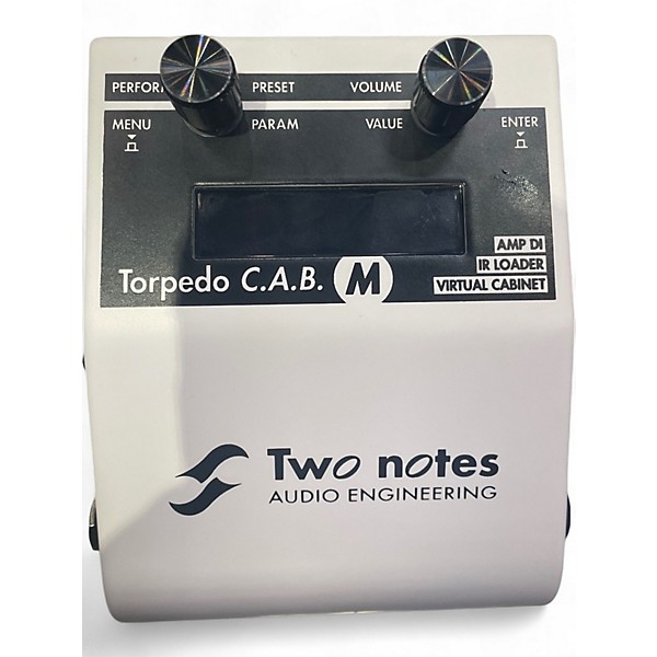 Used Two Notes AUDIO ENGINEERING Torpedo C.A.B Effect Processor