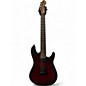 Used Sterling by Music Man CUTLASS JASON RICHARDSON 7 STRING Dark Scarlet Burst Satin Solid Body Electric Guitar thumbnail
