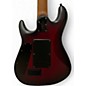 Used Sterling by Music Man CUTLASS JASON RICHARDSON 7 STRING Dark Scarlet Burst Satin Solid Body Electric Guitar