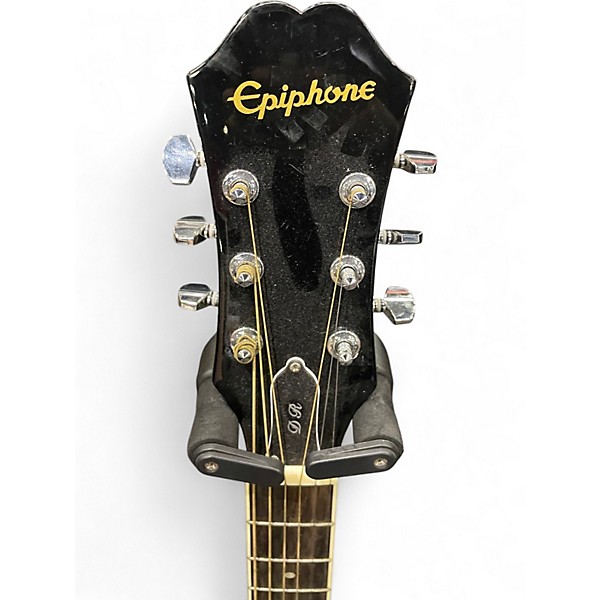 Used Epiphone DR100 Black Acoustic Guitar
