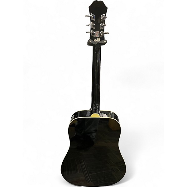 Used Epiphone DR100 Black Acoustic Guitar